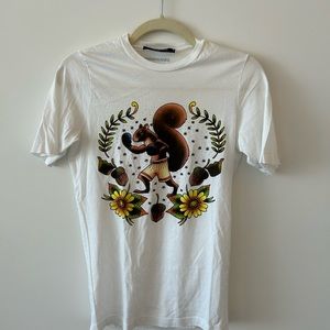 XS Dsquared2 Tshirt with Punching Squirrel (never worn)